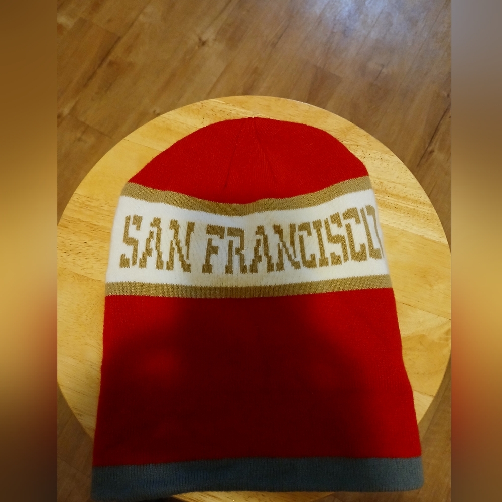 San Francisco 49ers Beanie Cap NFL Pro official Merchandise